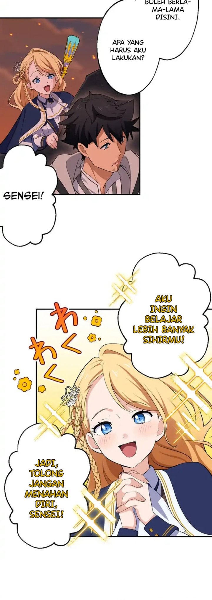 Intai Shita Ossan Kenja da ga Manadeshi ga Tsuihou Sarete Chapter 03 Bahasa Indonesia