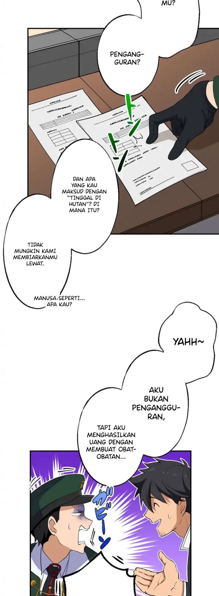 Intai Shita Ossan Kenja da ga Manadeshi ga Tsuihou Sarete Chapter 03 Bahasa Indonesia