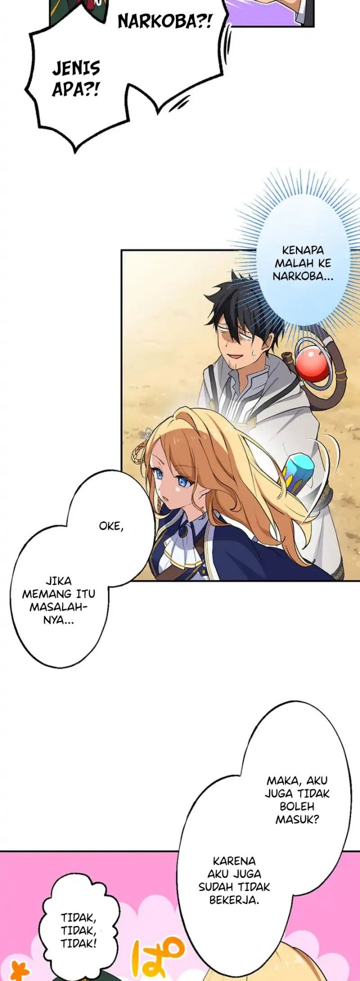 Intai Shita Ossan Kenja da ga Manadeshi ga Tsuihou Sarete Chapter 03 Bahasa Indonesia