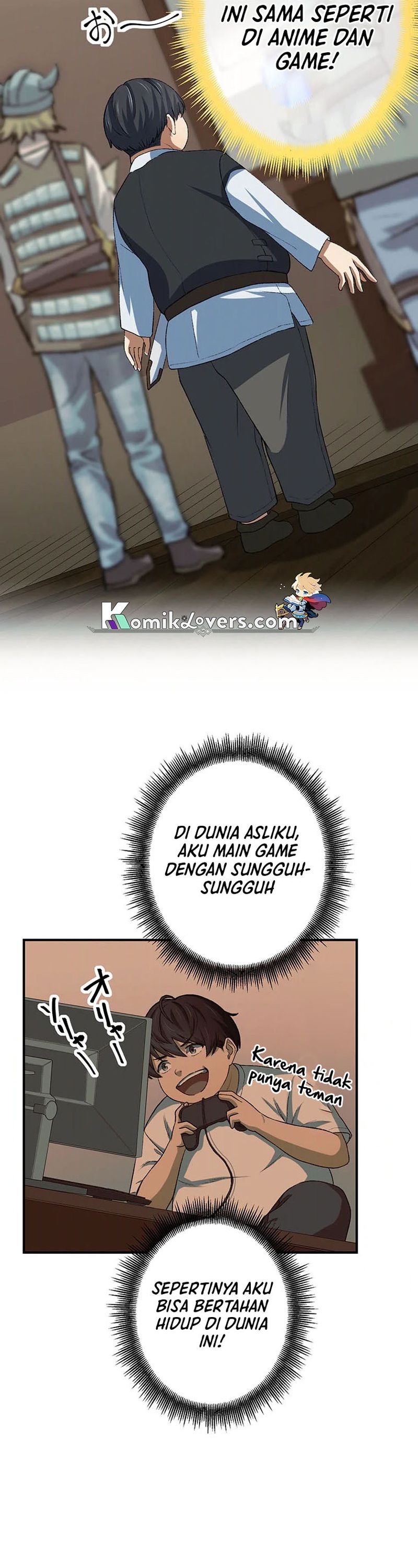 Introvert Who Returns to Another World, Become The King of Delinquents Chapter 01 Bahasa Indonesia