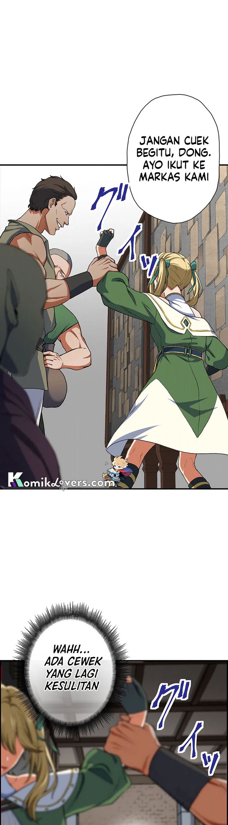 Introvert Who Returns to Another World, Become The King of Delinquents Chapter 01 Bahasa Indonesia