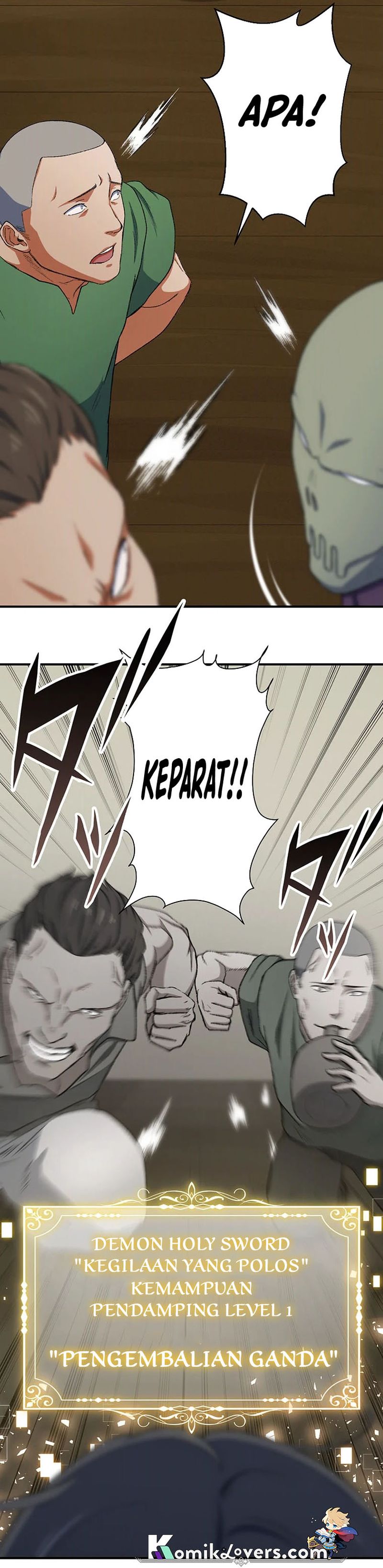 Introvert Who Returns to Another World, Become The King of Delinquents Chapter 01 Bahasa Indonesia