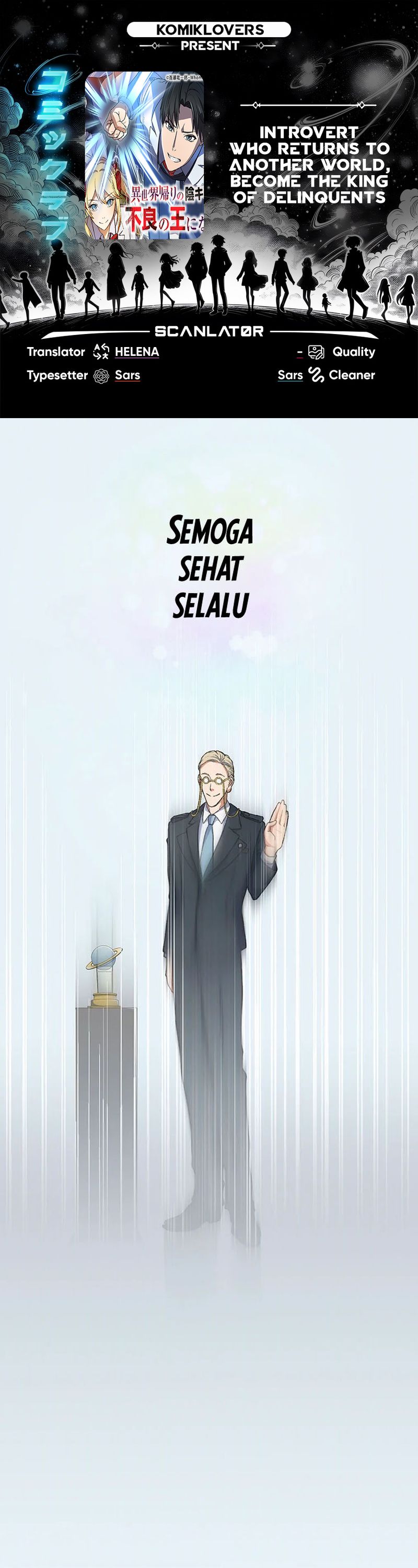 Introvert Who Returns to Another World, Become The King of Delinquents Chapter 03 Bahasa Indonesia