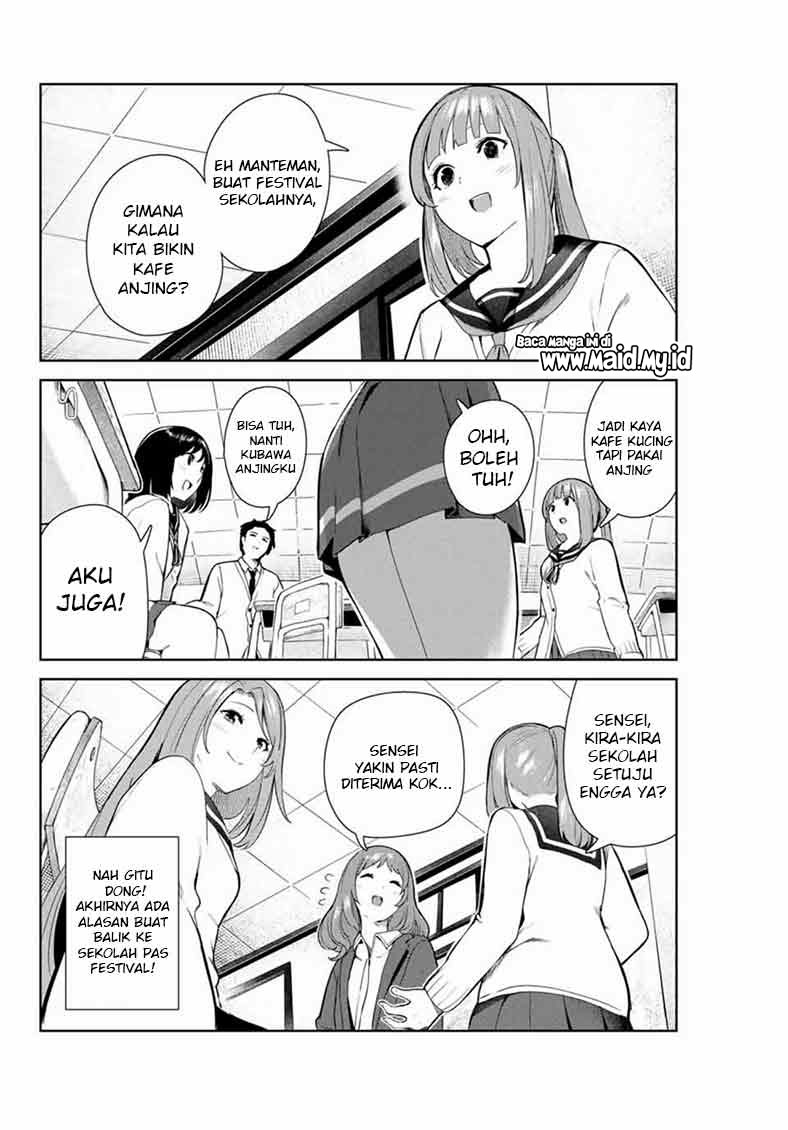 Inu ni Nattara Suki na Hito ni Hirowareta Chapter 12 Bahasa Indonesia