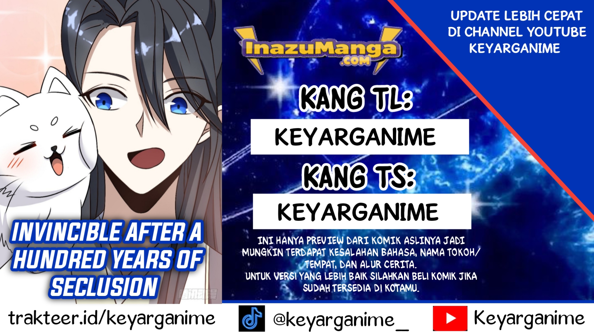 Invincible After a Hundred Years of Seclusion Chapter 73 Bahasa Indonesia