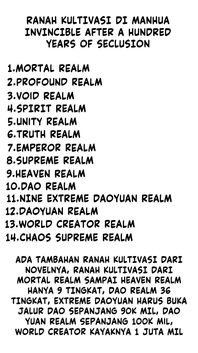 Invincible After a Hundred Years of Seclusion Chapter 83 Bahasa Indonesia