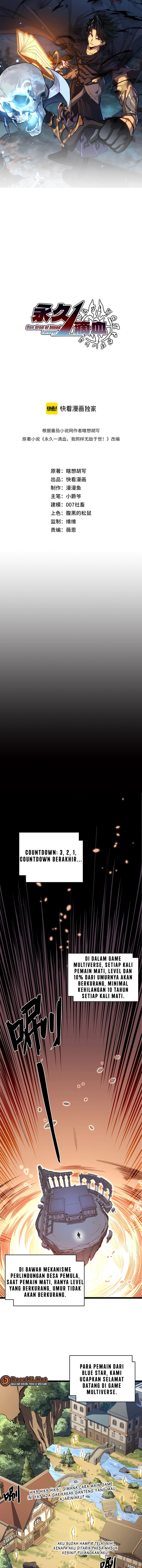 Invincible With Only a Single Point of HP (One Drop of Blood Forever) Chapter 02 Bahasa Indonesia