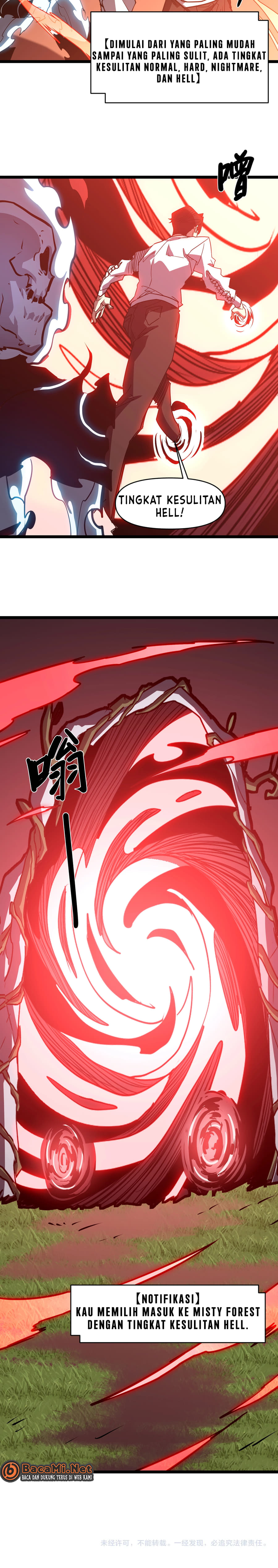 Invincible With Only a Single Point of HP (One Drop of Blood Forever) Chapter 02 Bahasa Indonesia