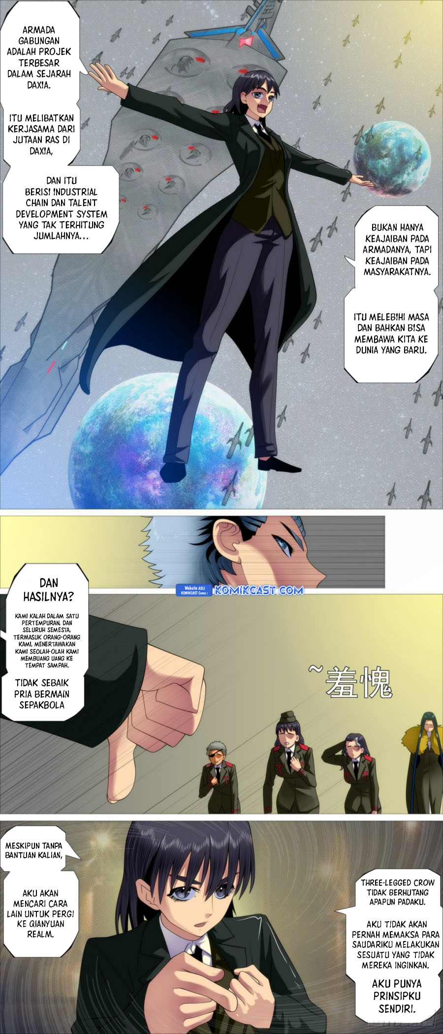 Iron Ladies chapter 557