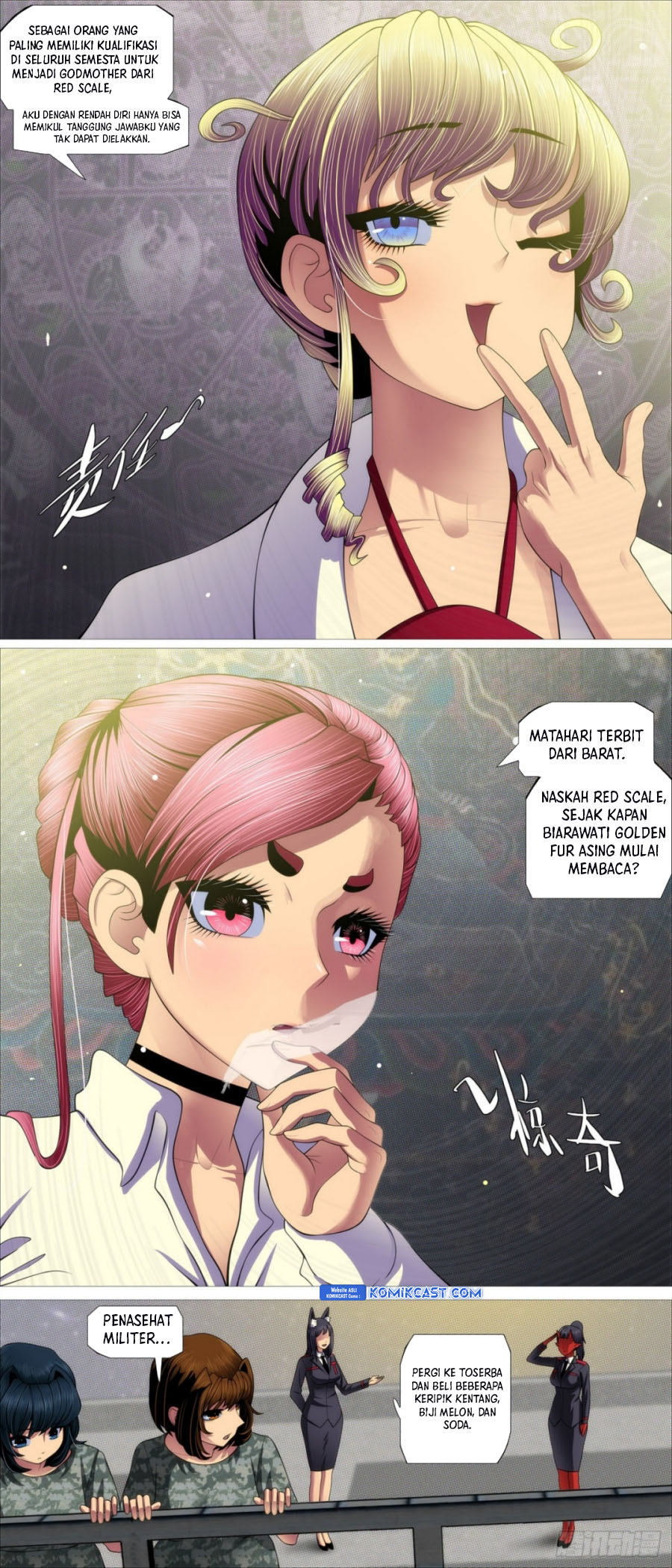 Iron Ladies chapter 558