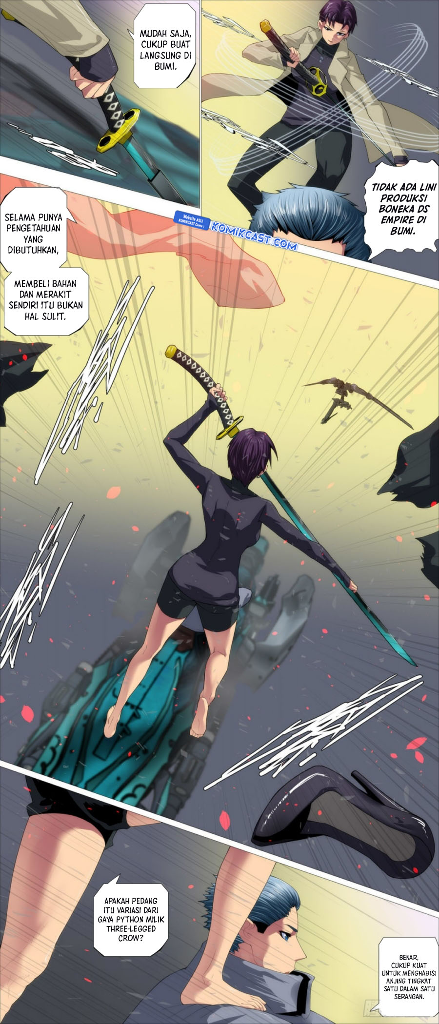 Iron Ladies Chapter 562 Bahasa Indonesia