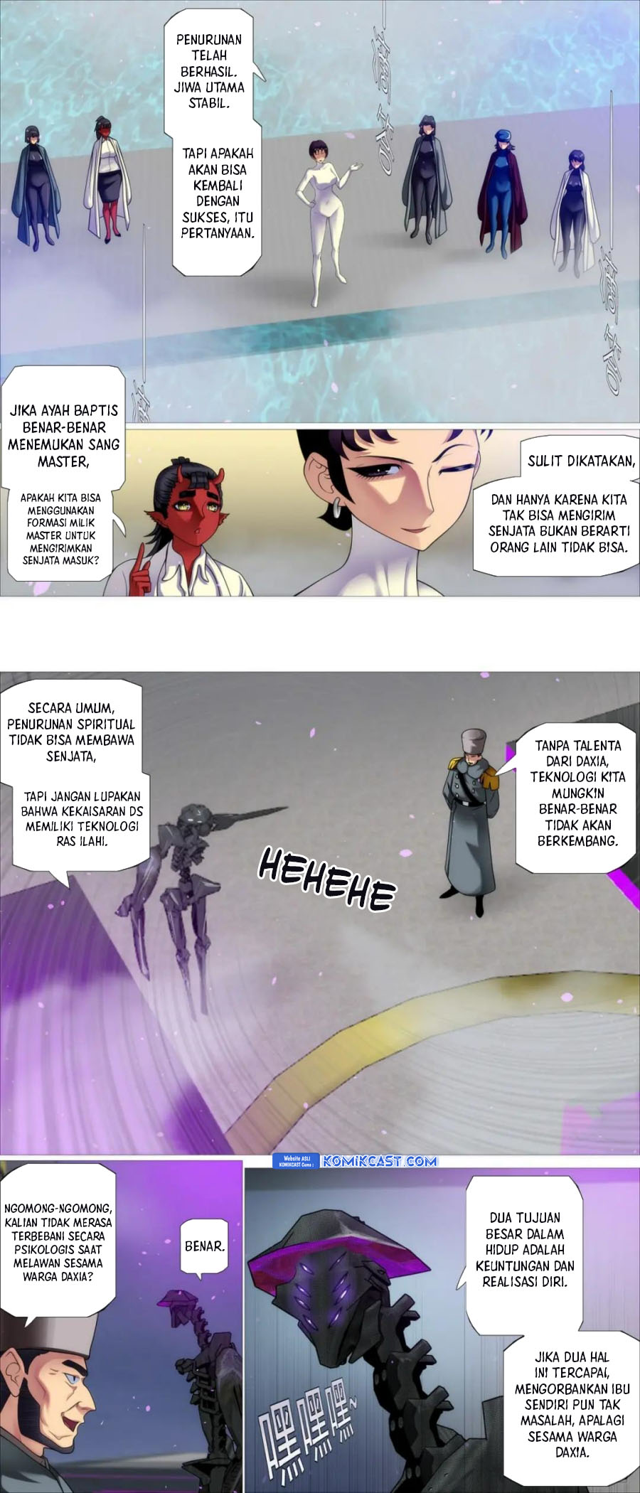 Iron Ladies Chapter 566 Bahasa Indonesia