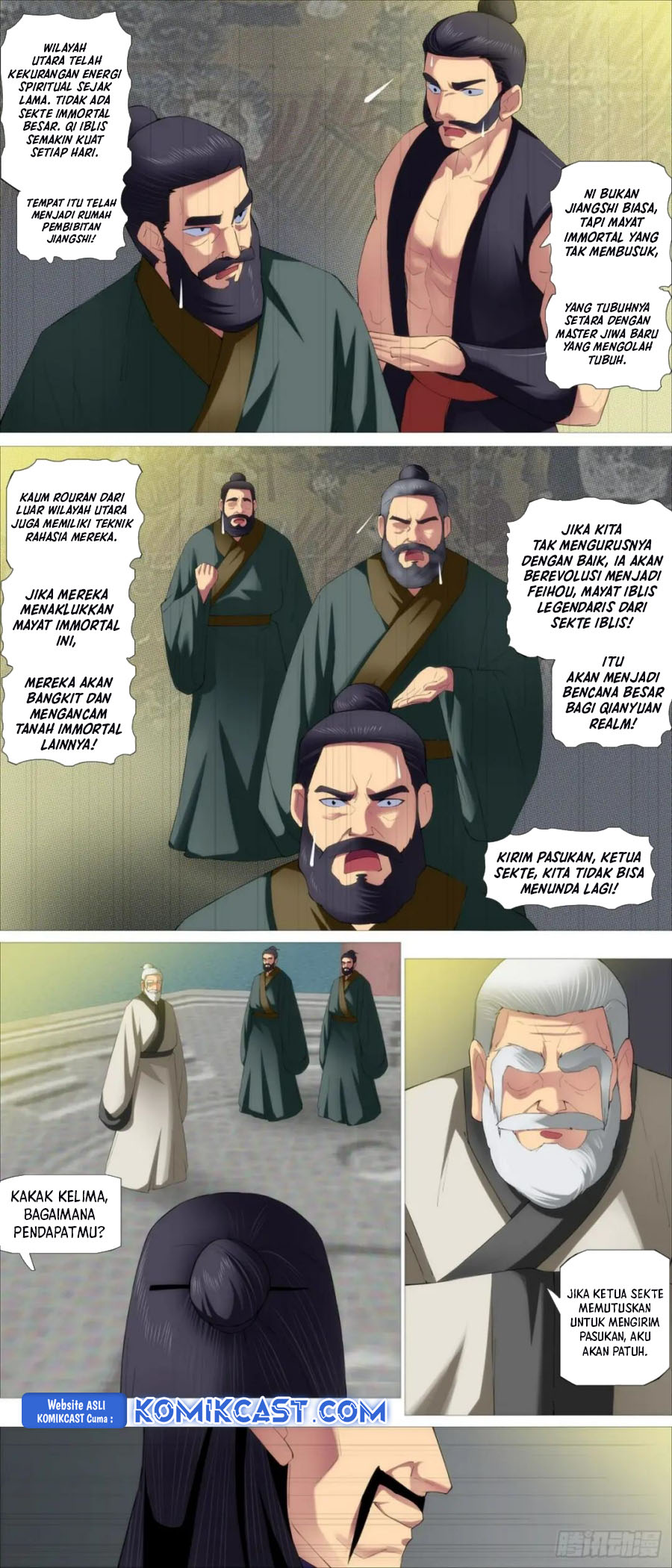 Iron Ladies Chapter 567 Bahasa Indonesia