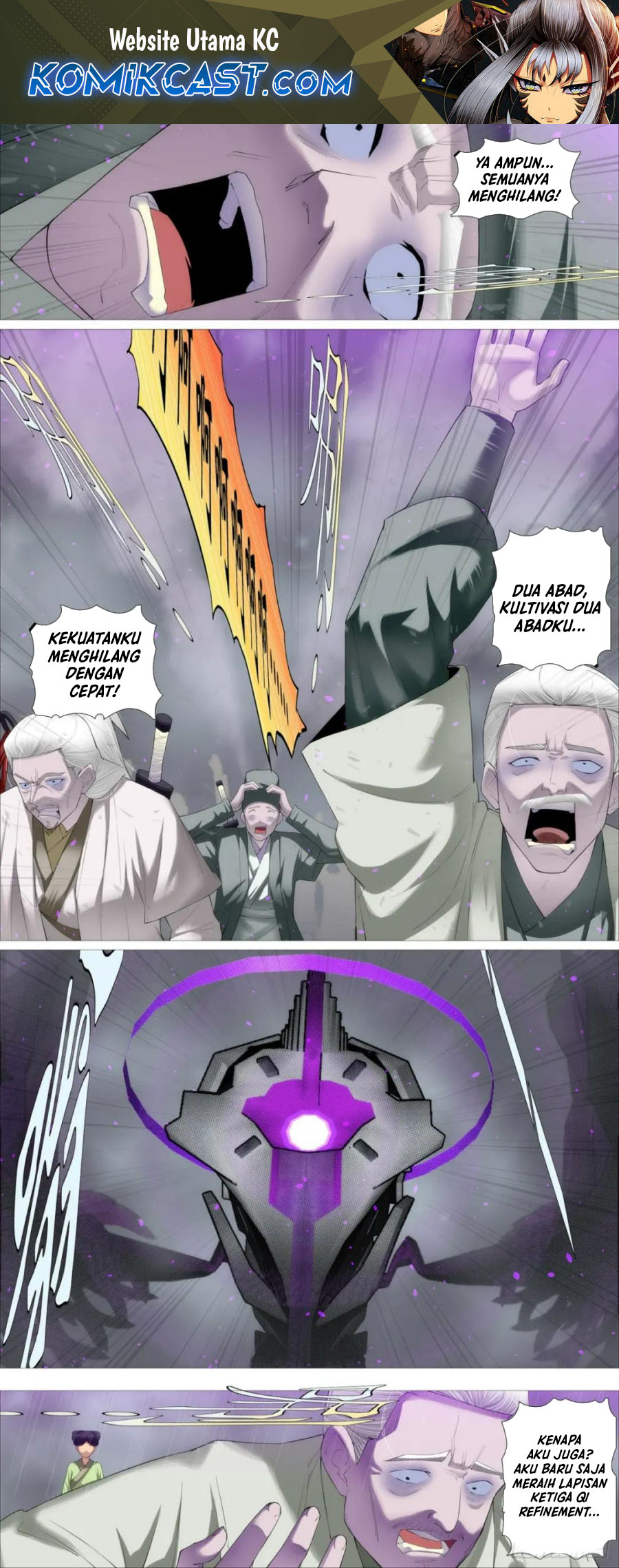 Iron Ladies Chapter 578 Bahasa Indonesia