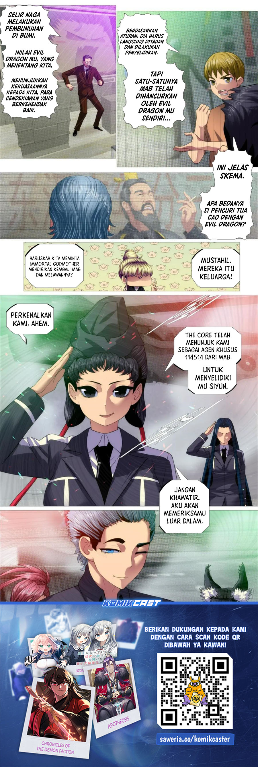 Iron Ladies Chapter 596 Bahasa Indonesia