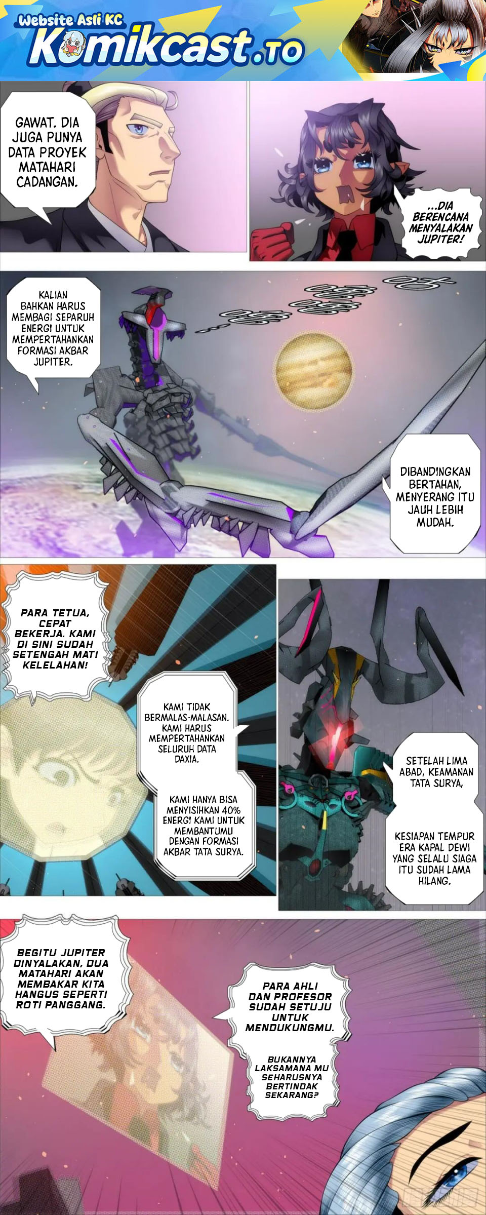 Iron Ladies Chapter 609 Bahasa Indonesia