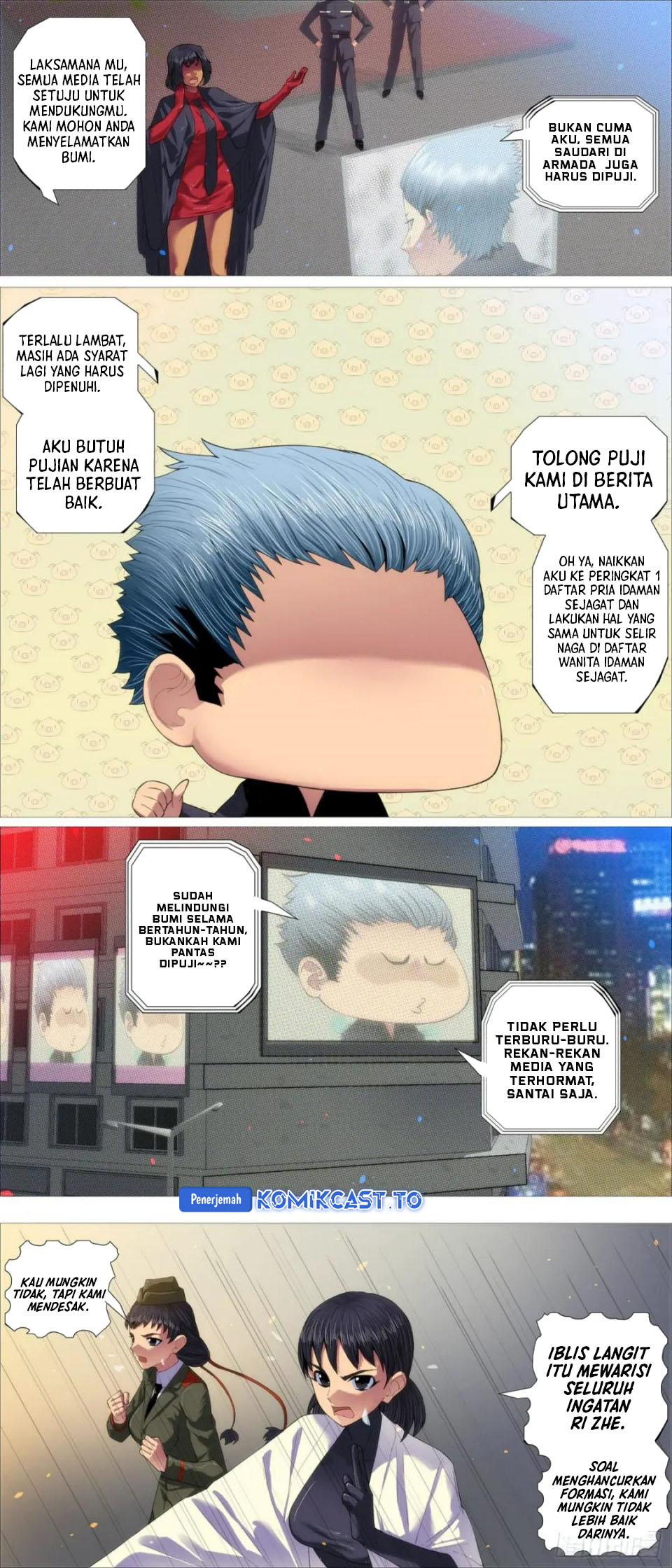 Iron Ladies Chapter 609 Bahasa Indonesia