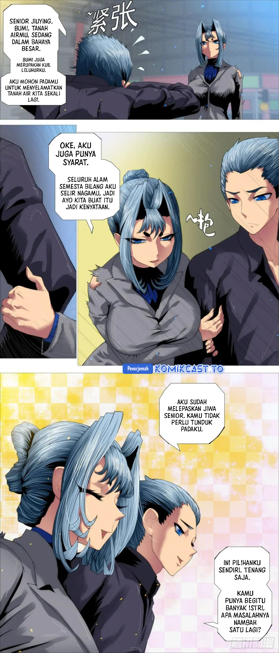 Iron Ladies Chapter 609 Bahasa Indonesia