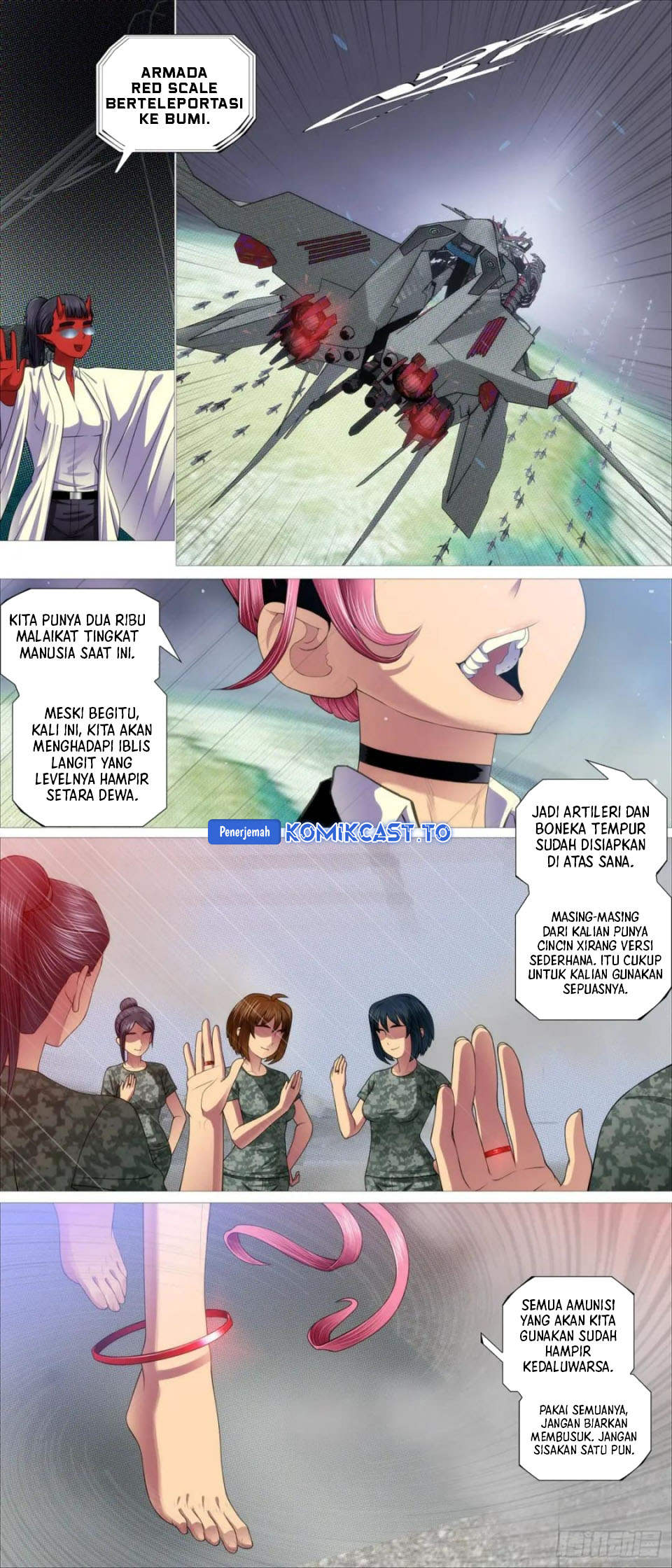 Iron Ladies Chapter 611 Bahasa Indonesia