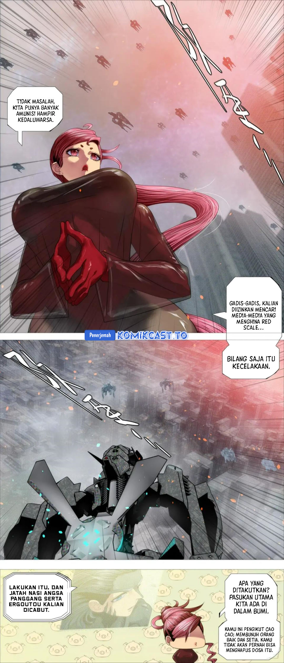 Iron Ladies Chapter 611 Bahasa Indonesia