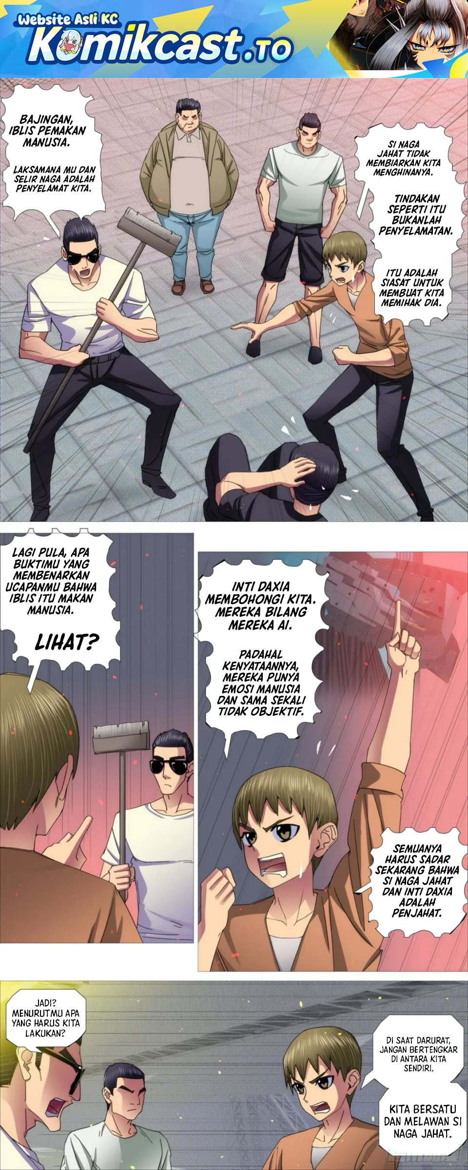 Iron Ladies Chapter 613 Bahasa Indonesia