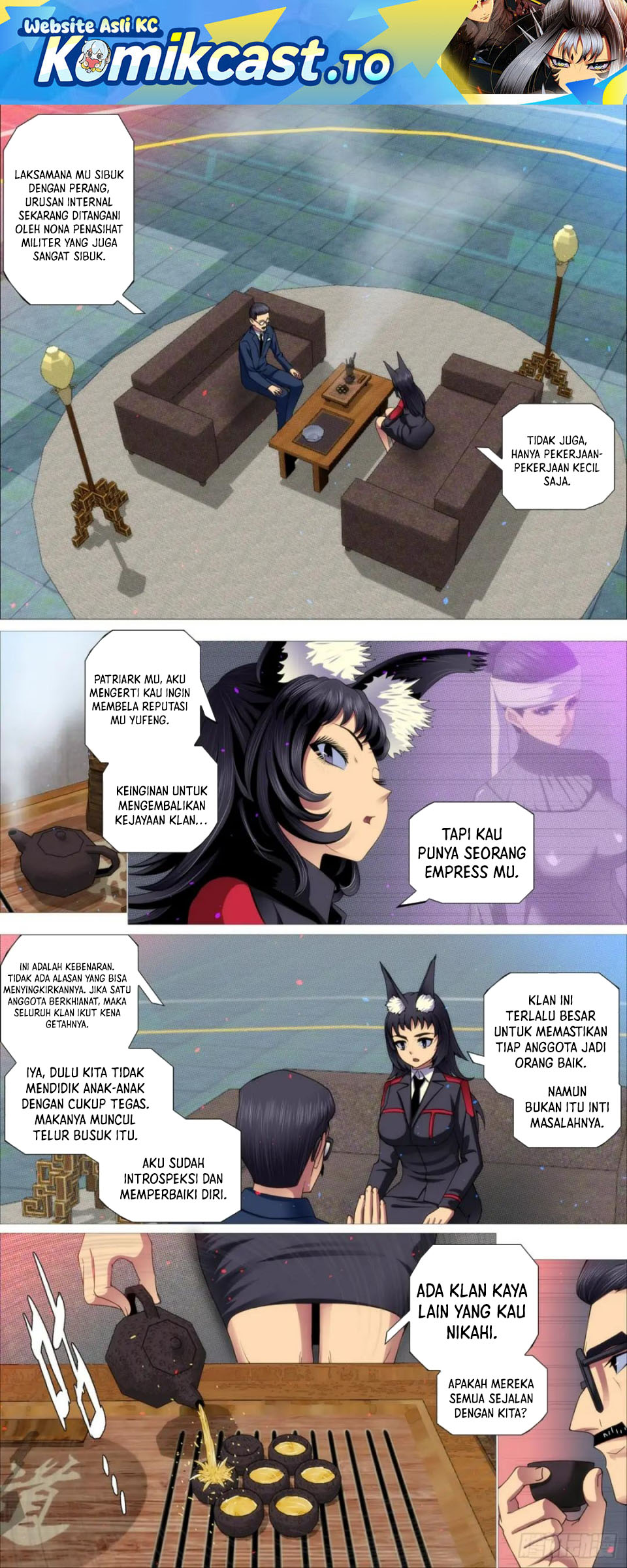 Iron Ladies chapter 623