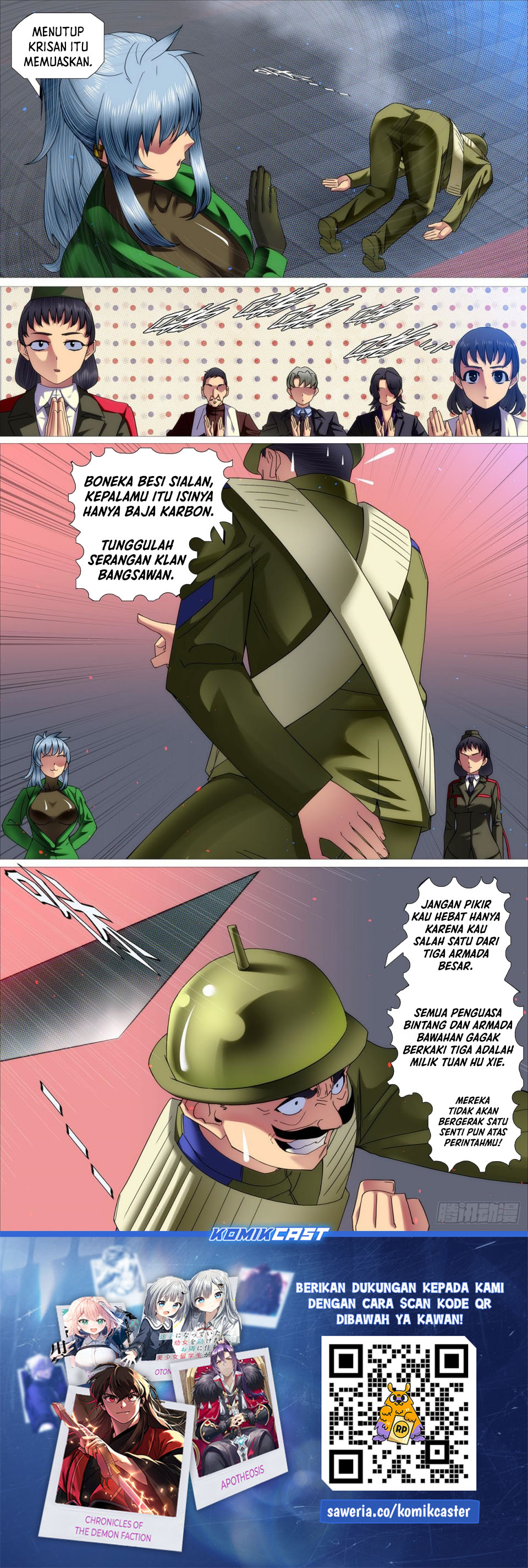 Iron Ladies Chapter 630 Bahasa Indonesia