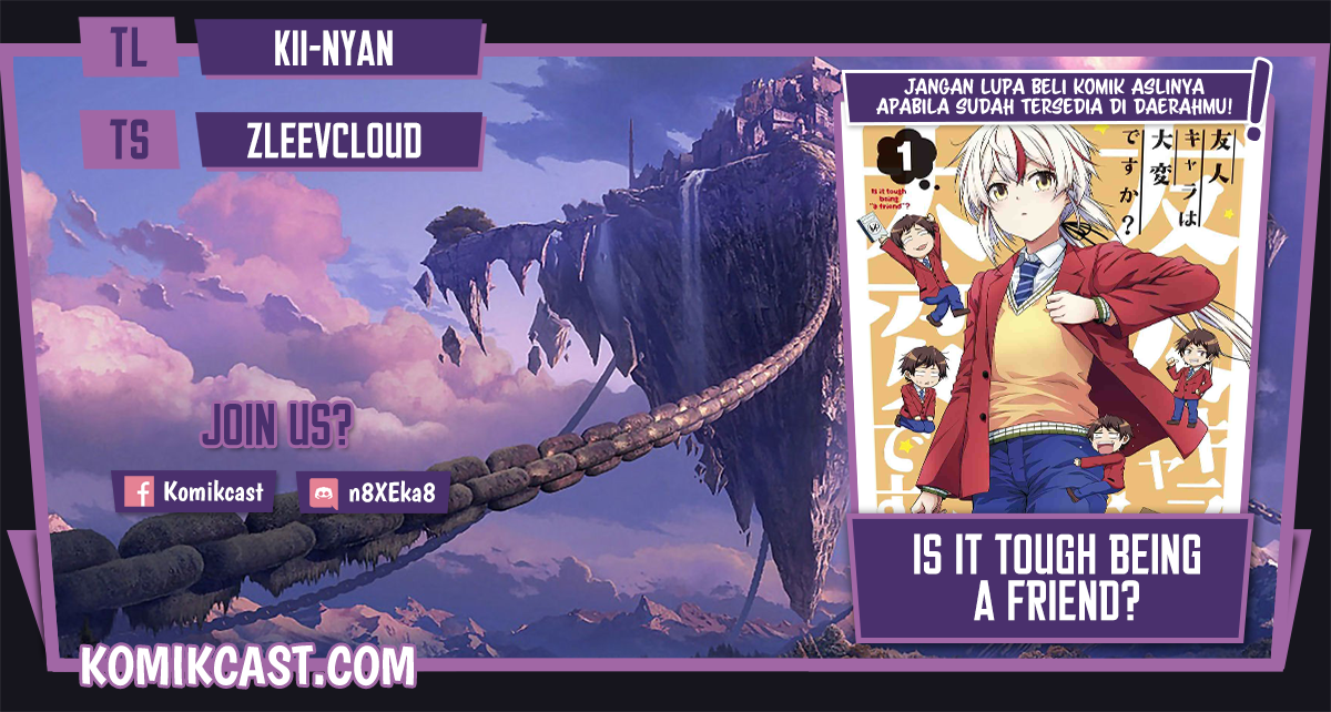 Is it Tough Being a Friend? Chapter 03 Bahasa Indonesia