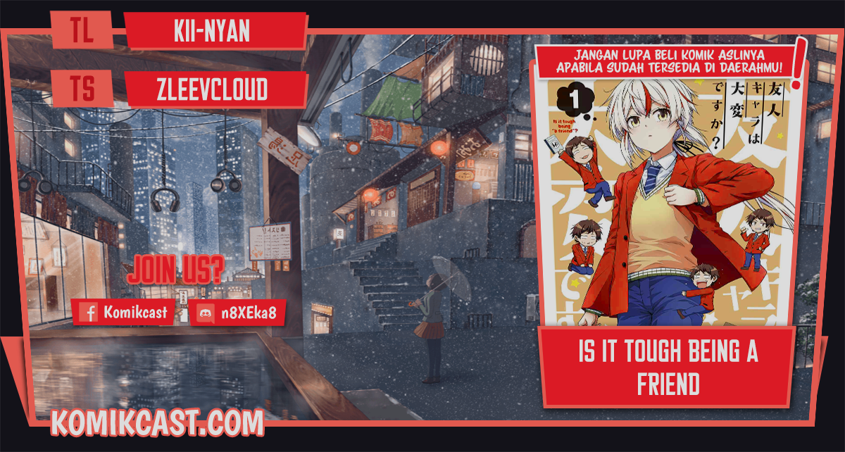 Is it Tough Being a Friend? Chapter 06 Bahasa Indonesia