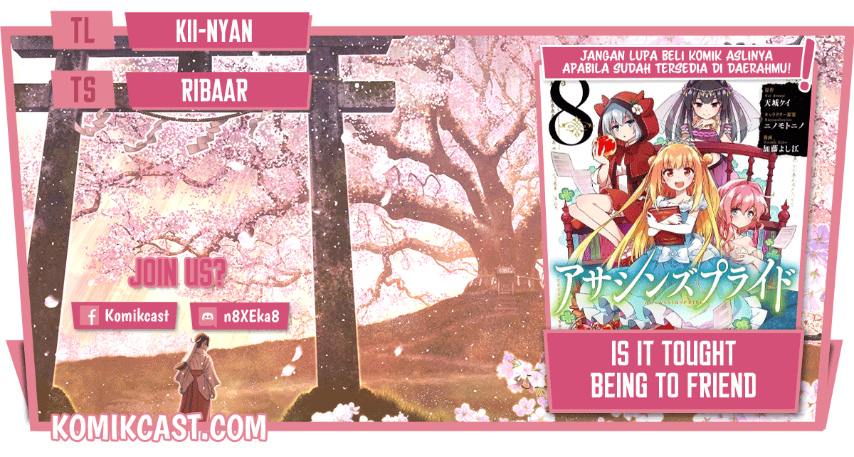 Is it Tough Being a Friend? Chapter 11 Bahasa Indonesia