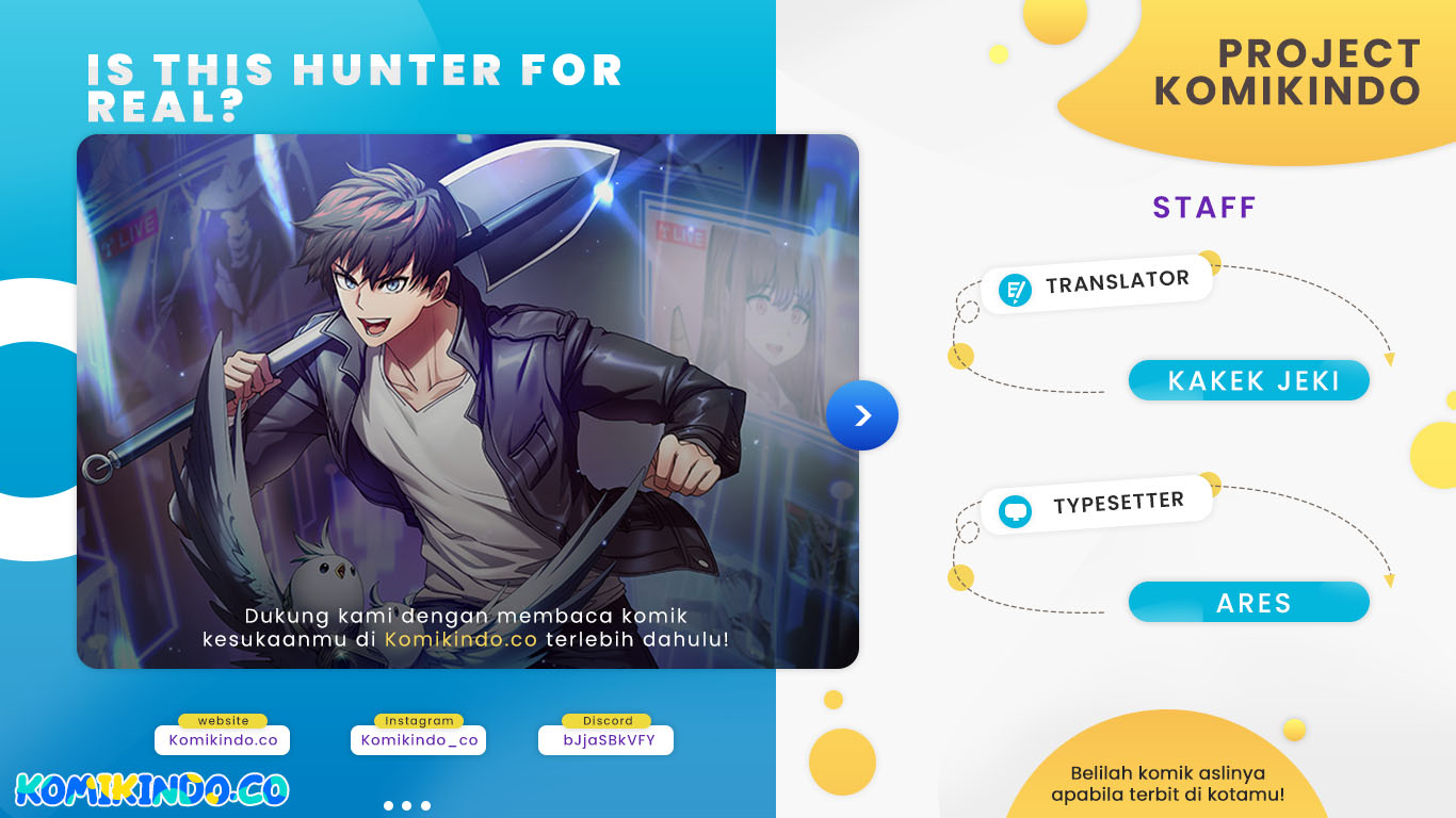 Is this Hunter for Real?! Chapter 02 Bahasa Indonesia
