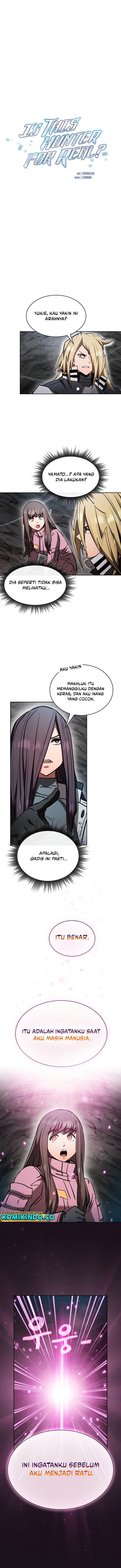 Is this Hunter for Real?! Chapter 50 Bahasa Indonesia
