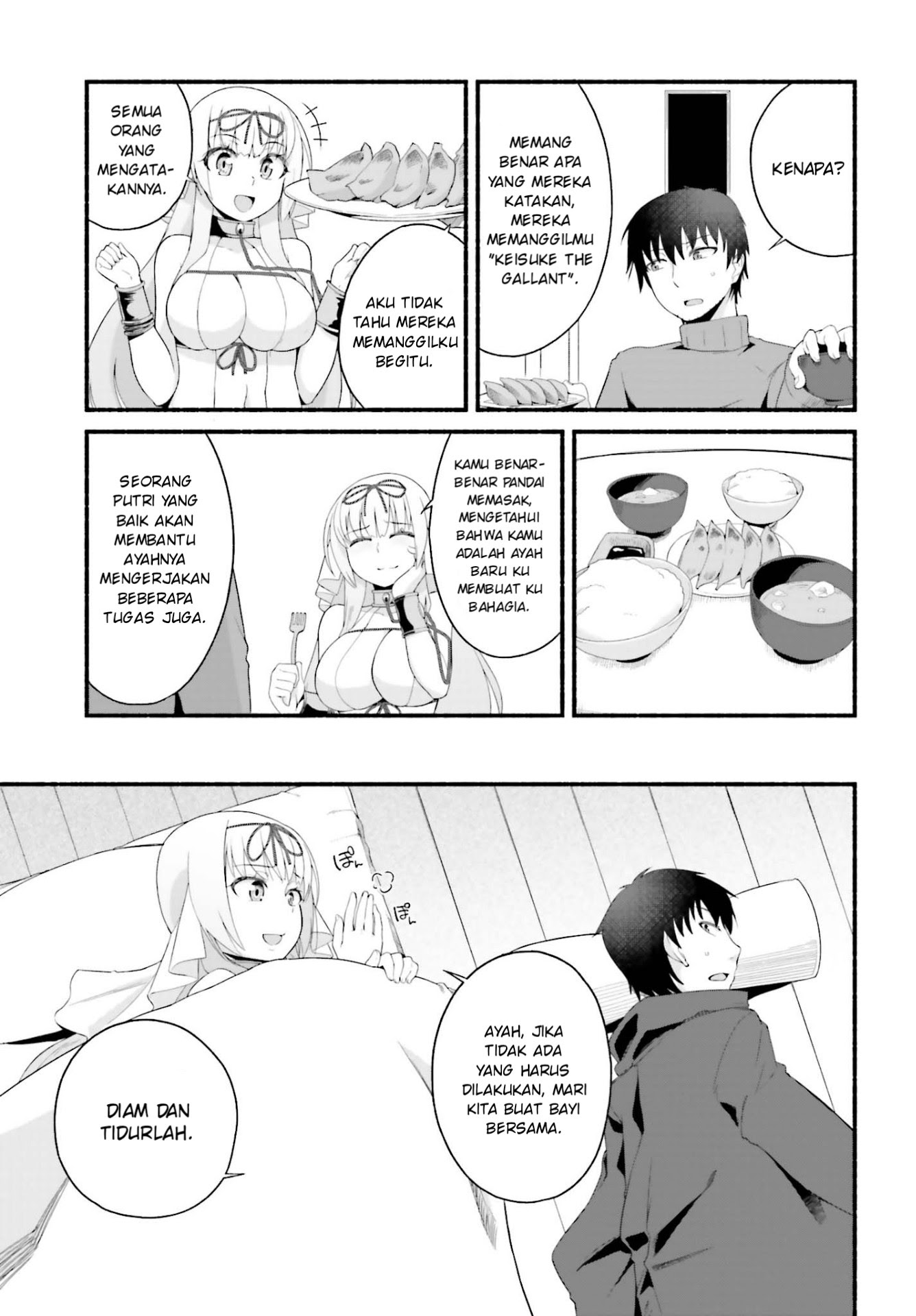 Isekai Kaeri no Ossan wa, Fusei Sukiru de Fathercon Musume-tachi o Tororori ni chapter 2