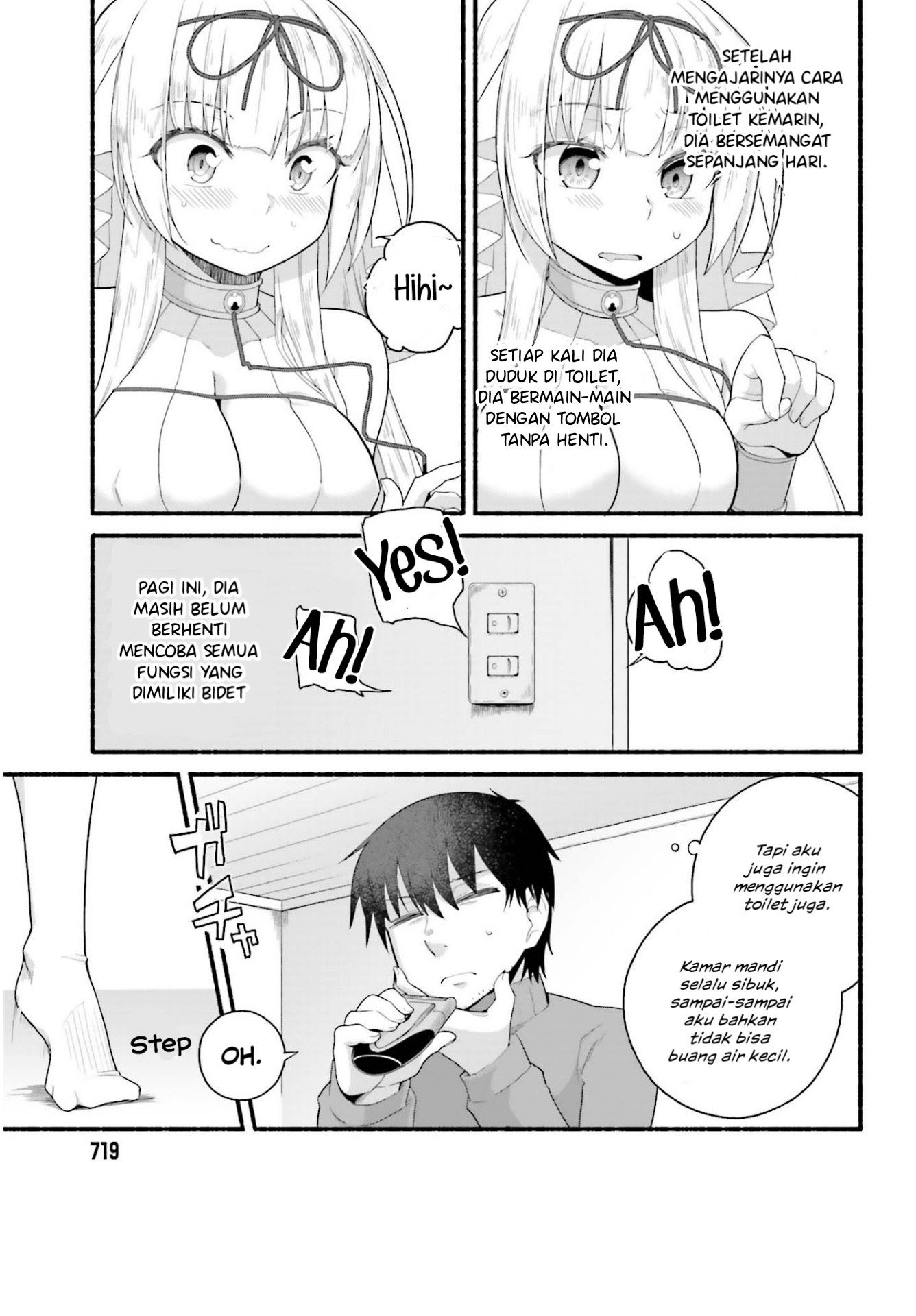 Isekai Kaeri no Ossan wa, Fusei Sukiru de Fathercon Musume-tachi o Tororori ni chapter 3