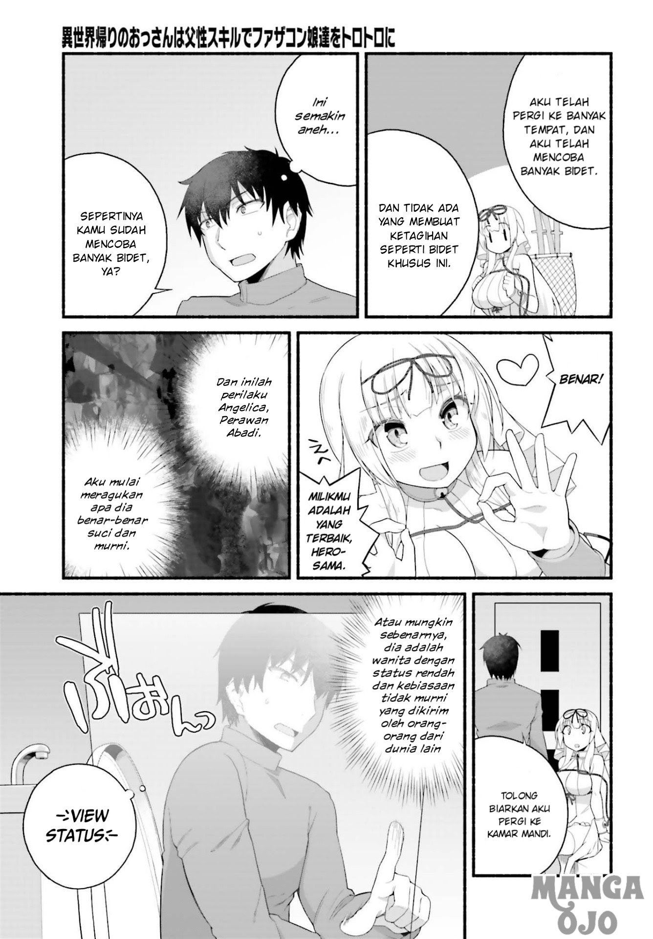 Isekai Kaeri no Ossan wa, Fusei Sukiru de Fathercon Musume-tachi o Tororori ni chapter 3