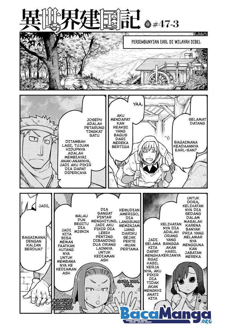 Isekai Kenkokuki Chapter 47.3 Bahasa Indonesia