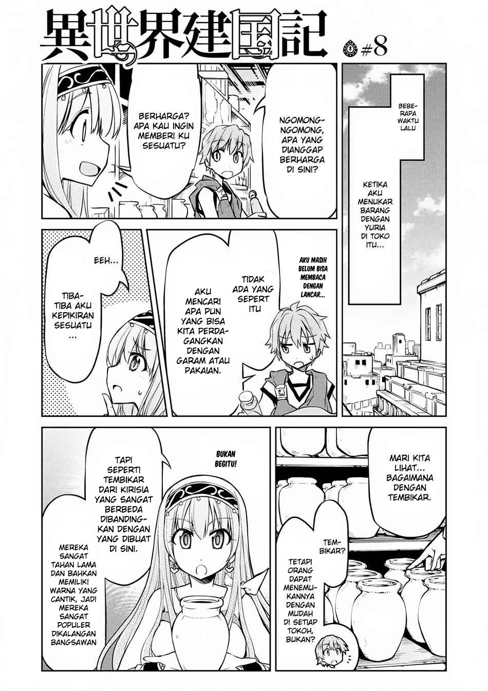 Isekai Kenkokuki Chapter 08 Bahasa Indonesia