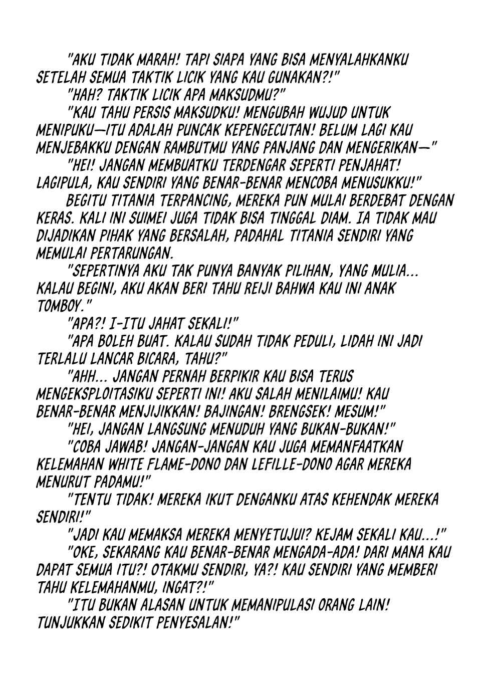 Isekai Mahou wa Okureteru! Chapter 50.5 Bahasa Indonesia