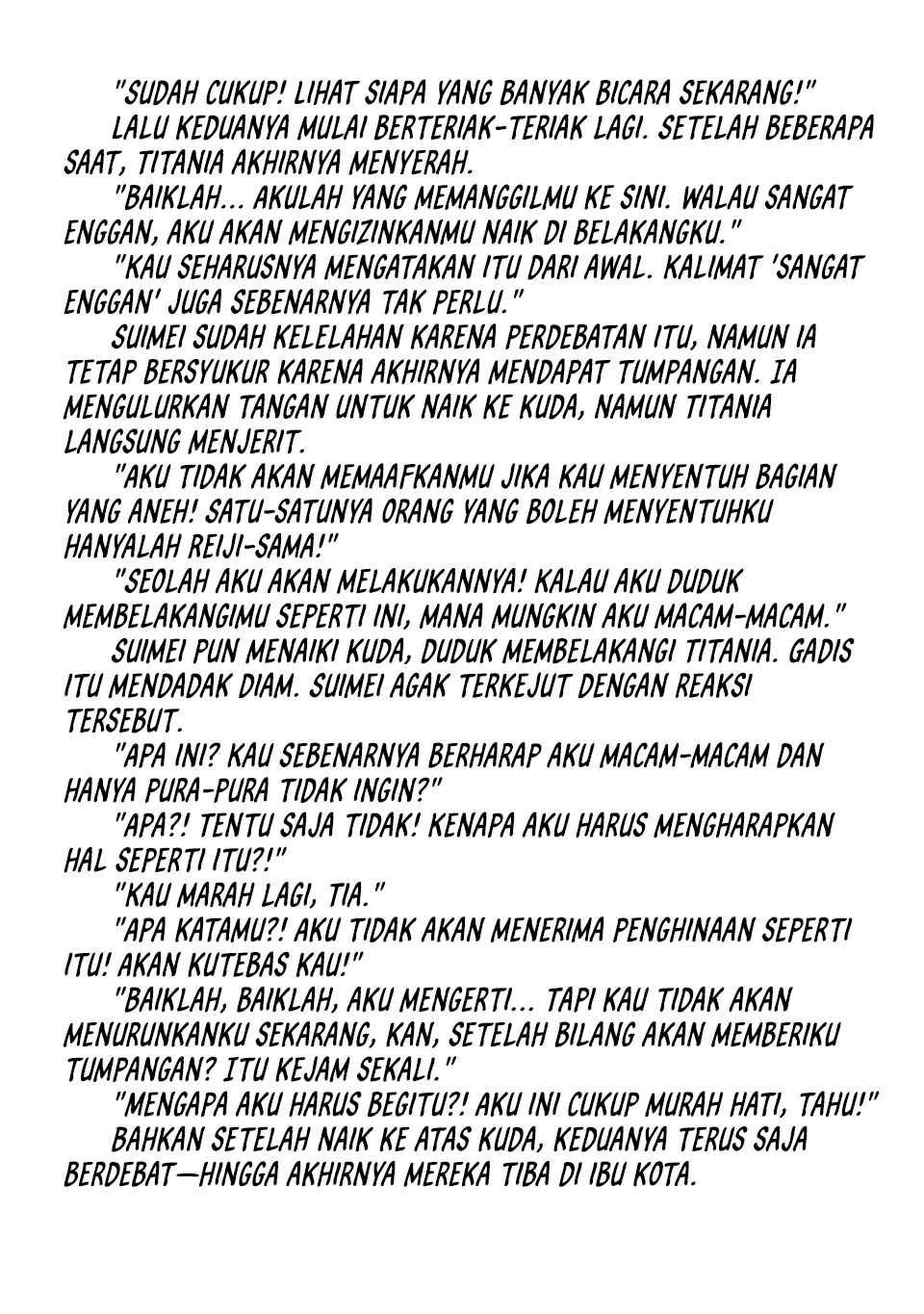 Isekai Mahou wa Okureteru! Chapter 50.5 Bahasa Indonesia