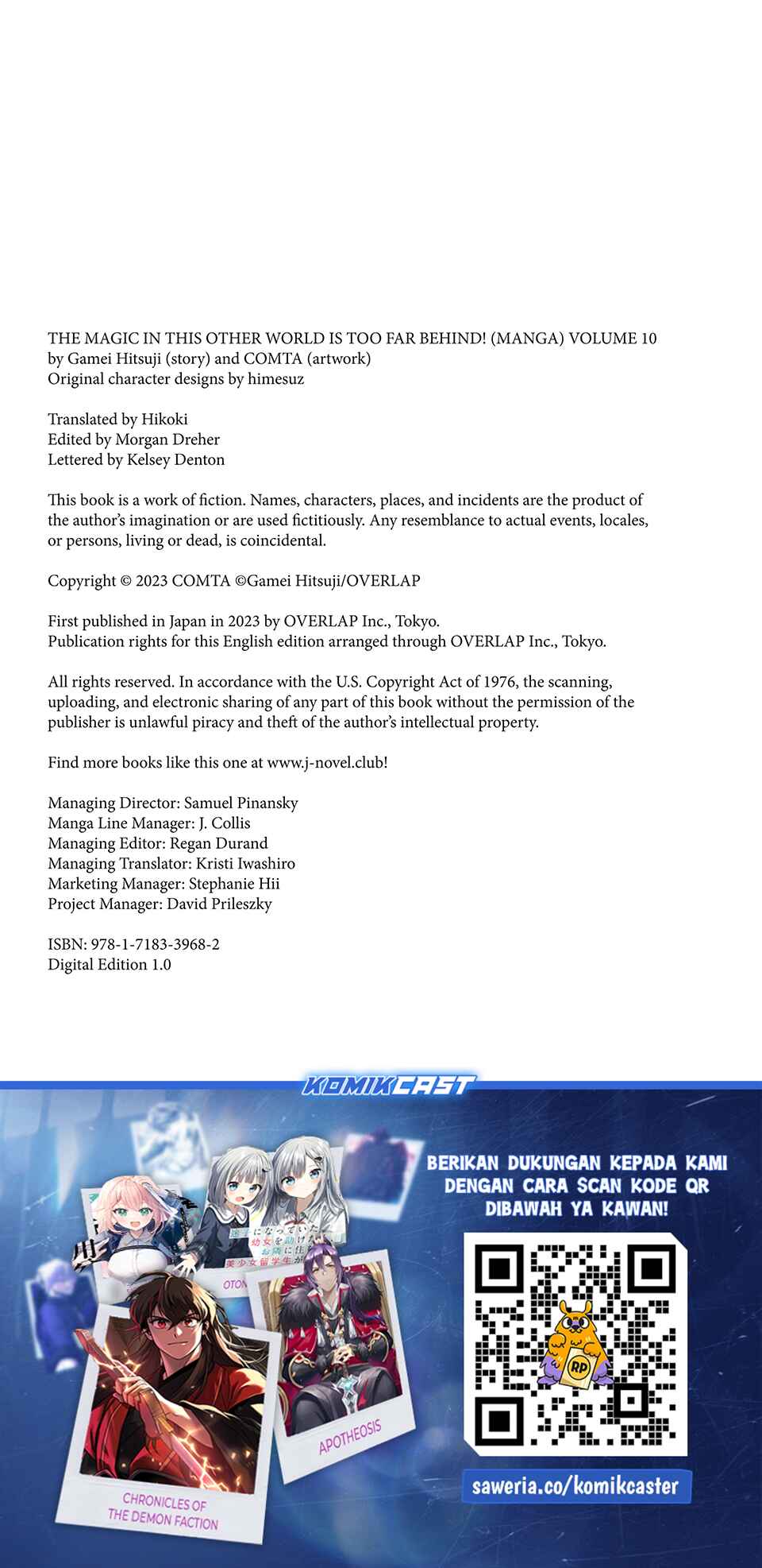 Isekai Mahou wa Okureteru! Chapter 50.5 Bahasa Indonesia