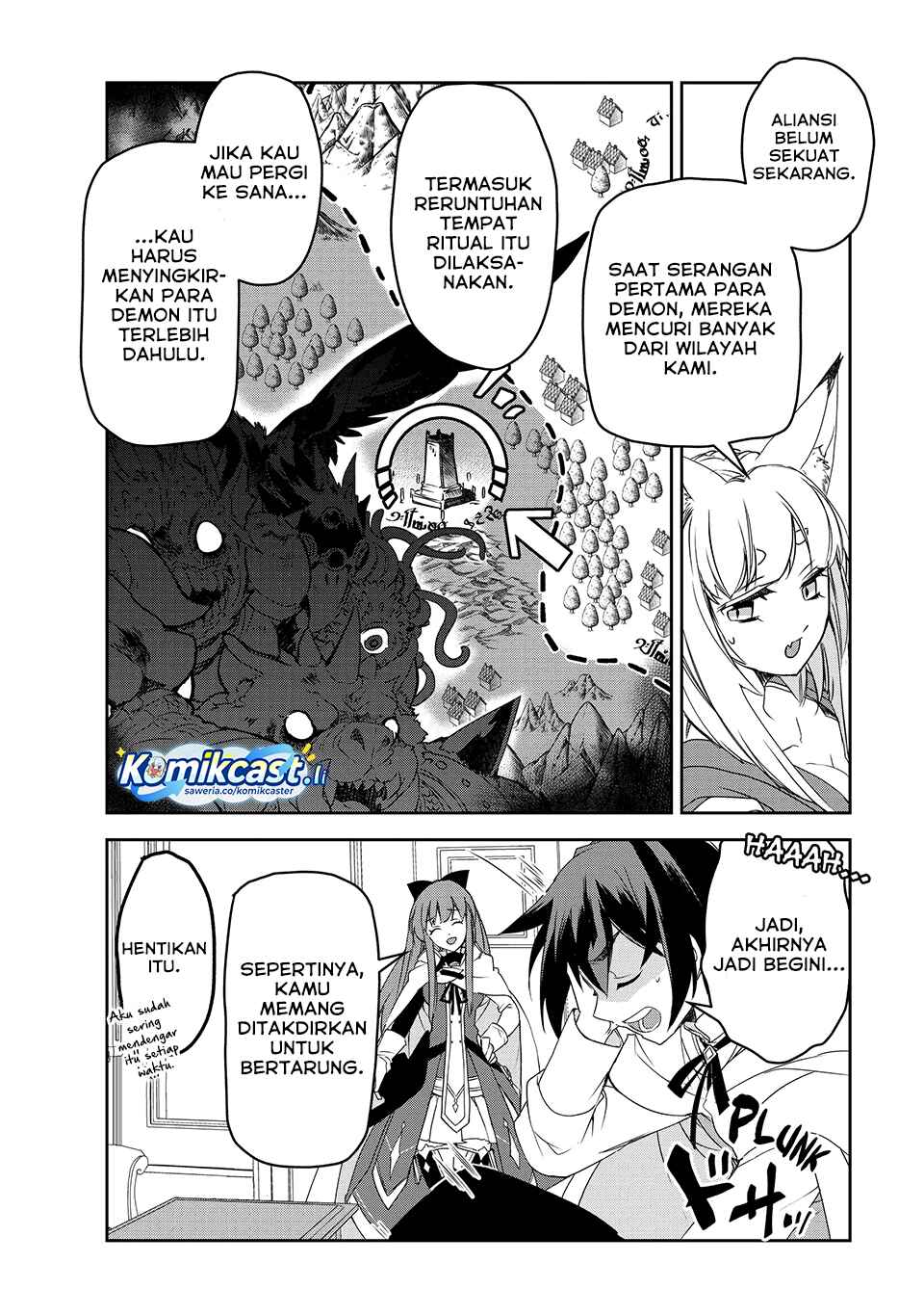 Isekai Mahou wa Okureteru! chapter 53