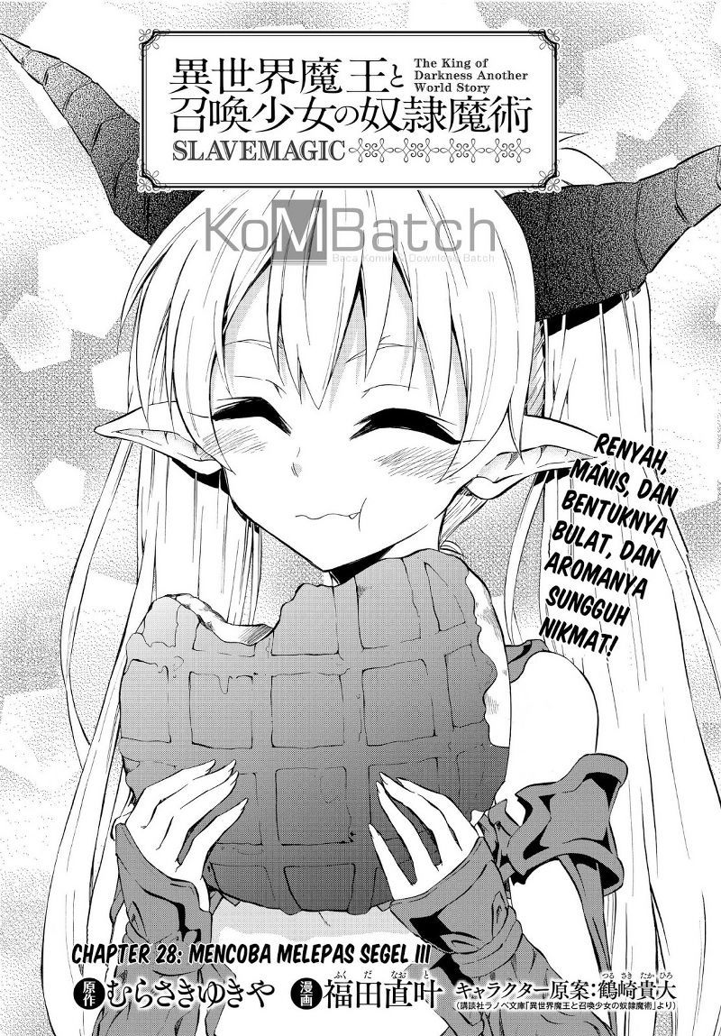 Isekai Maou to Shoukan Shoujo Dorei Majutsu chapter 28