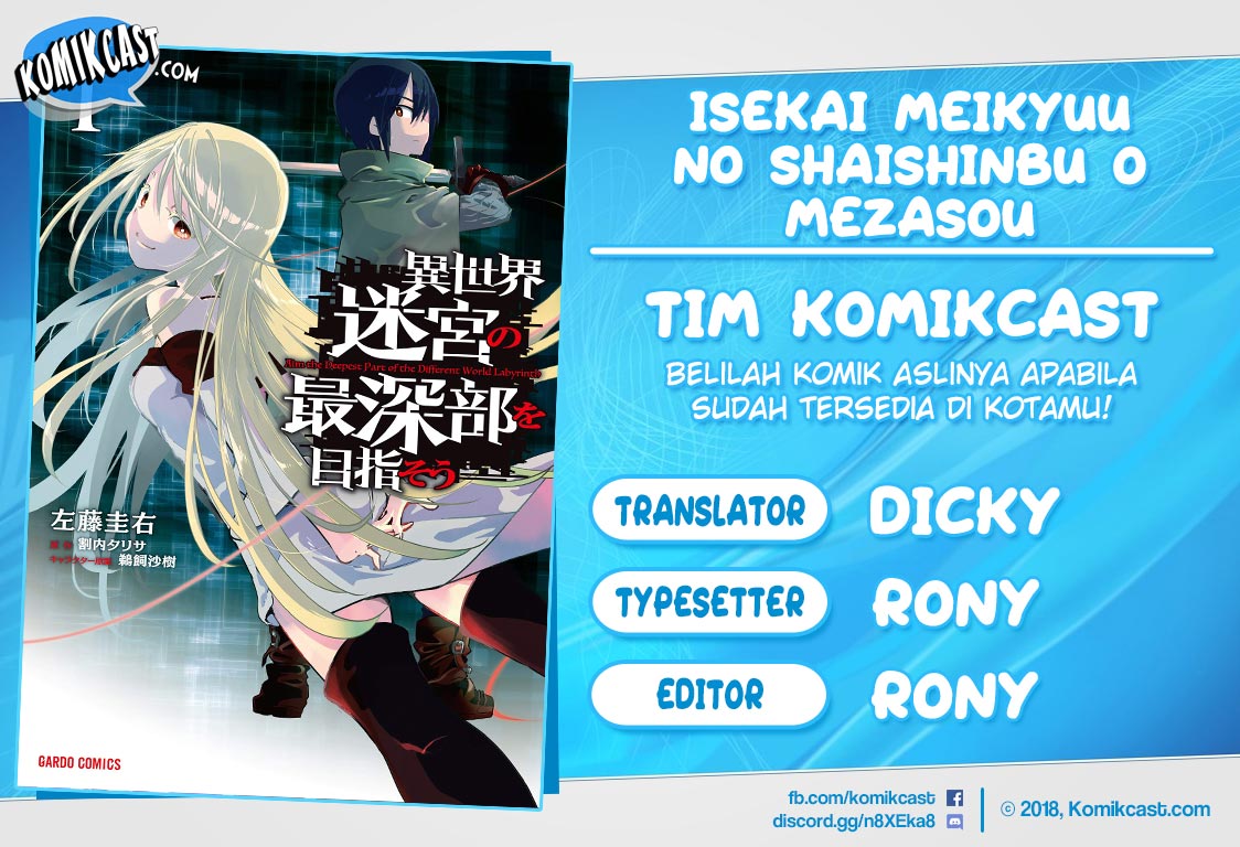 Isekai Meikyuu no Saishinbu o Mezasou Chapter 09 Bahasa Indonesia