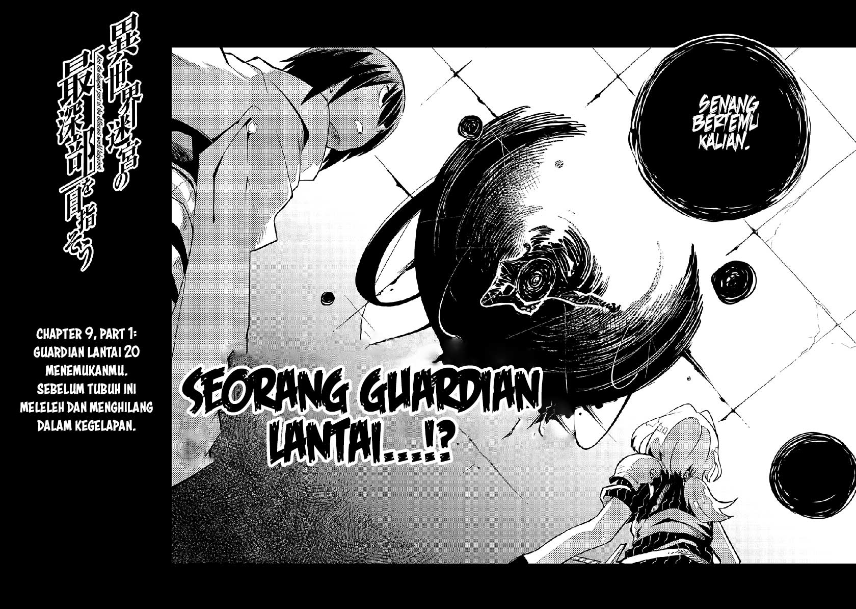 Isekai Meikyuu no Saishinbu o Mezasou Chapter 09 Bahasa Indonesia