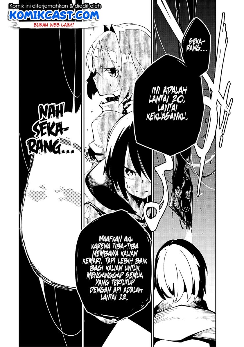 Isekai Meikyuu no Saishinbu o Mezasou Chapter 09 Bahasa Indonesia