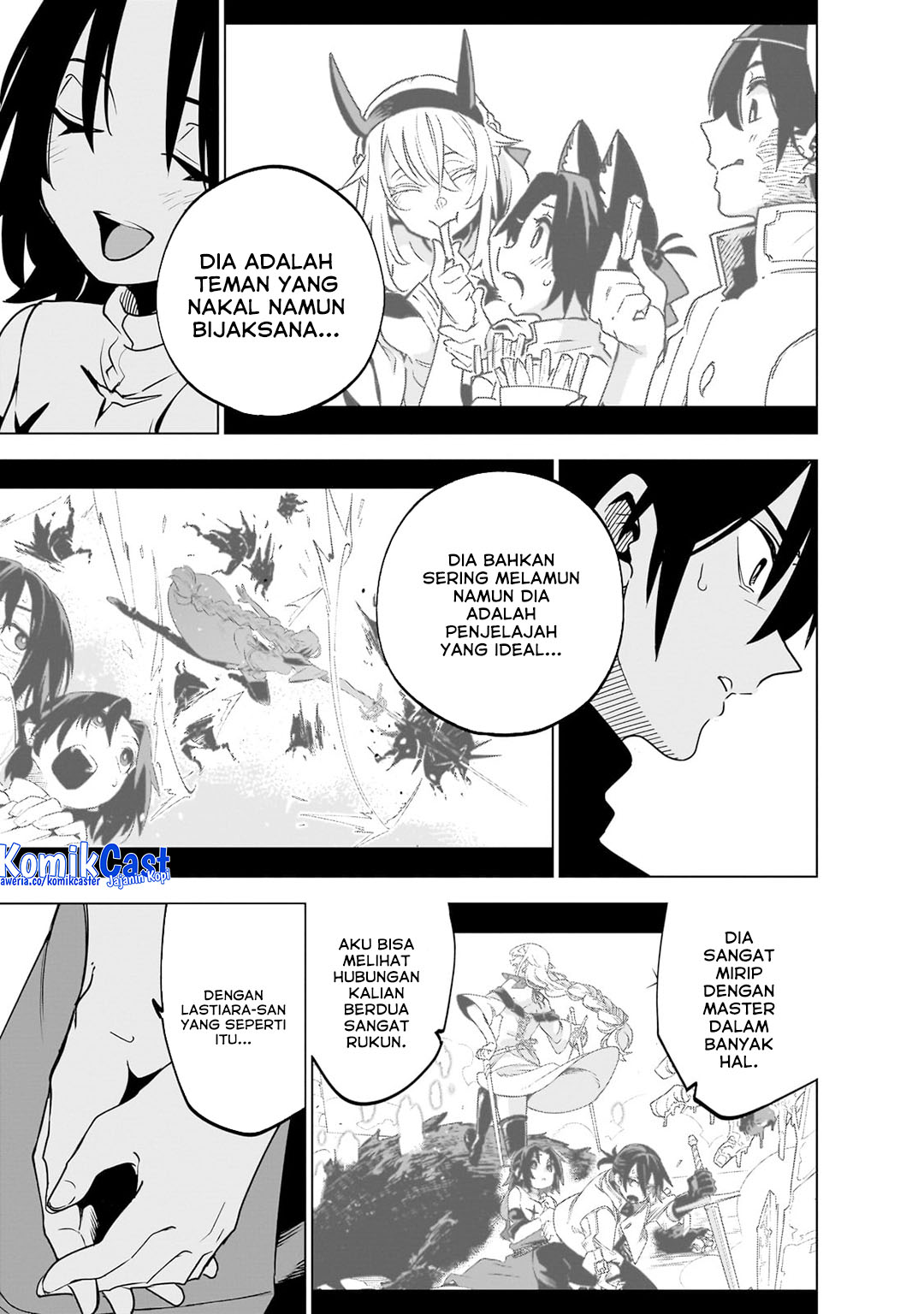 Isekai Meikyuu no Saishinbu o Mezasou Chapter 38 Bahasa Indonesia