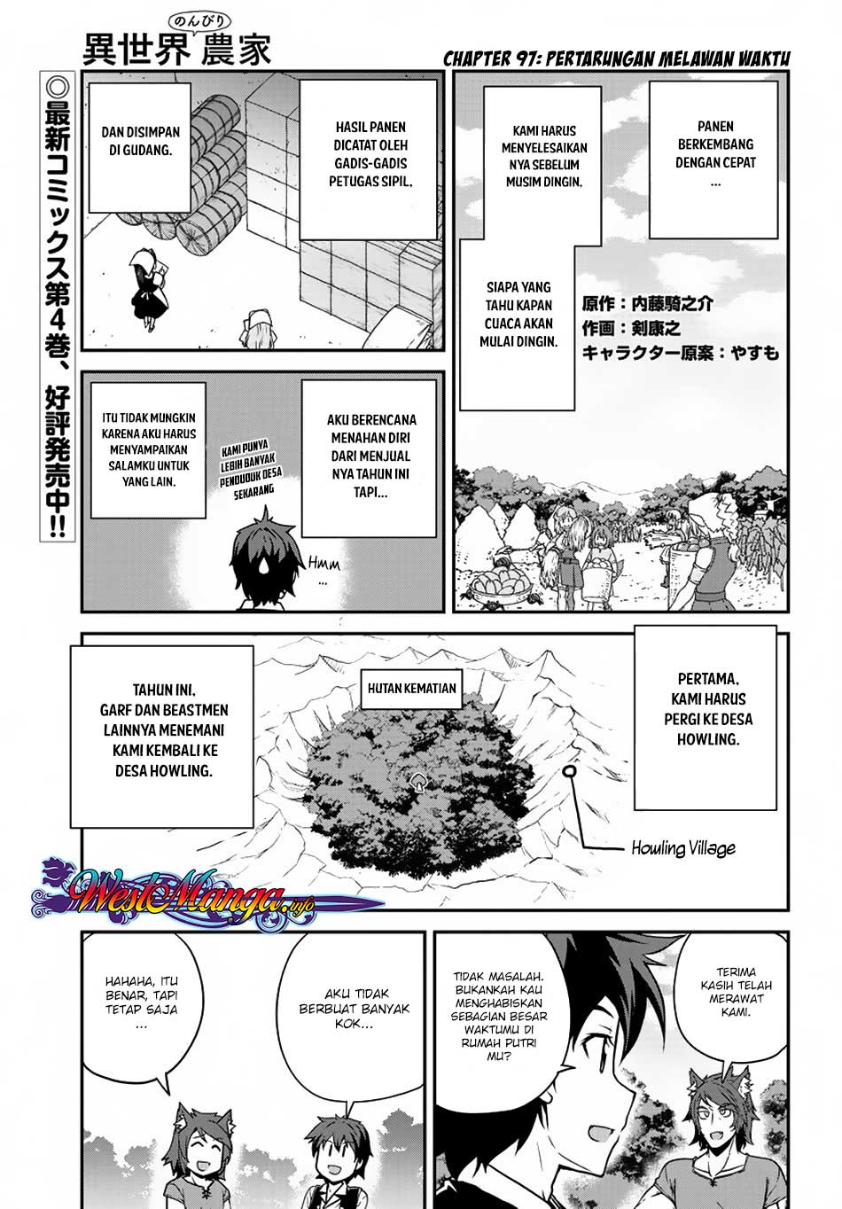 Isekai Nonbiri Nouka chapter 97