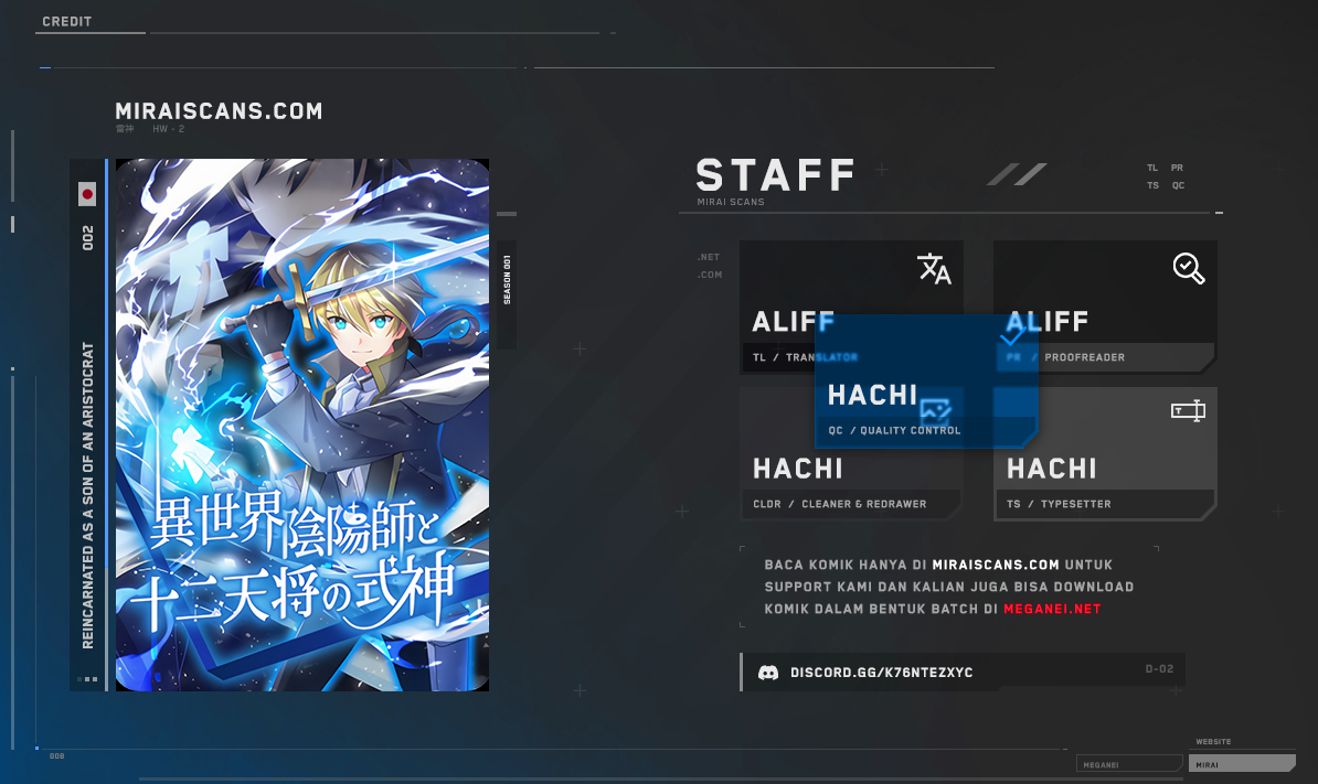 Isekai Onmyouji to Juuni Tenshou no Shikigami Chapter 02 Bahasa Indonesia