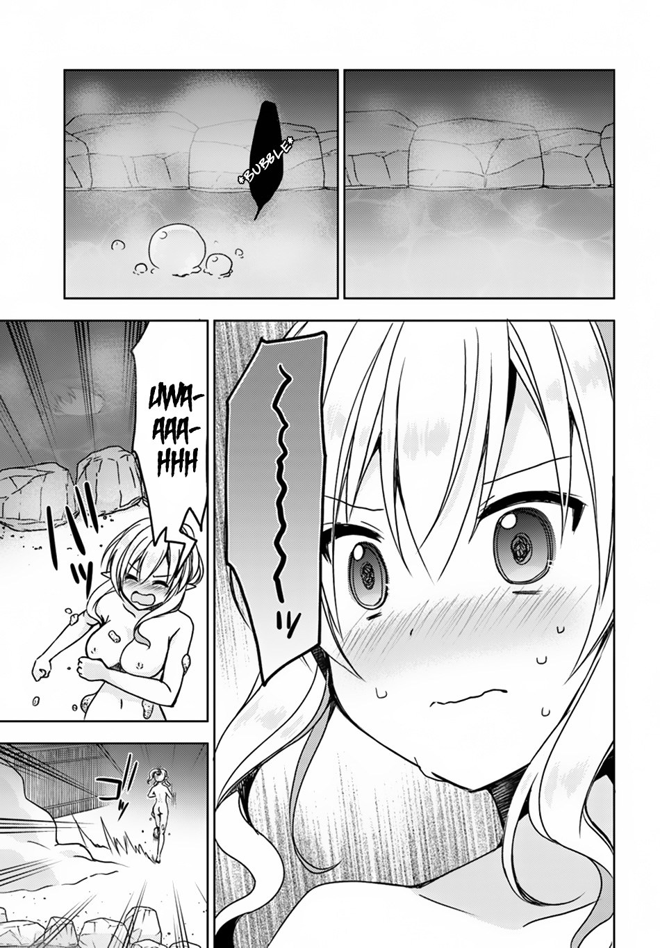 Isekai Onsen ni Tensei shita Ore no Kounou ga Tondemosugiru chapter 14