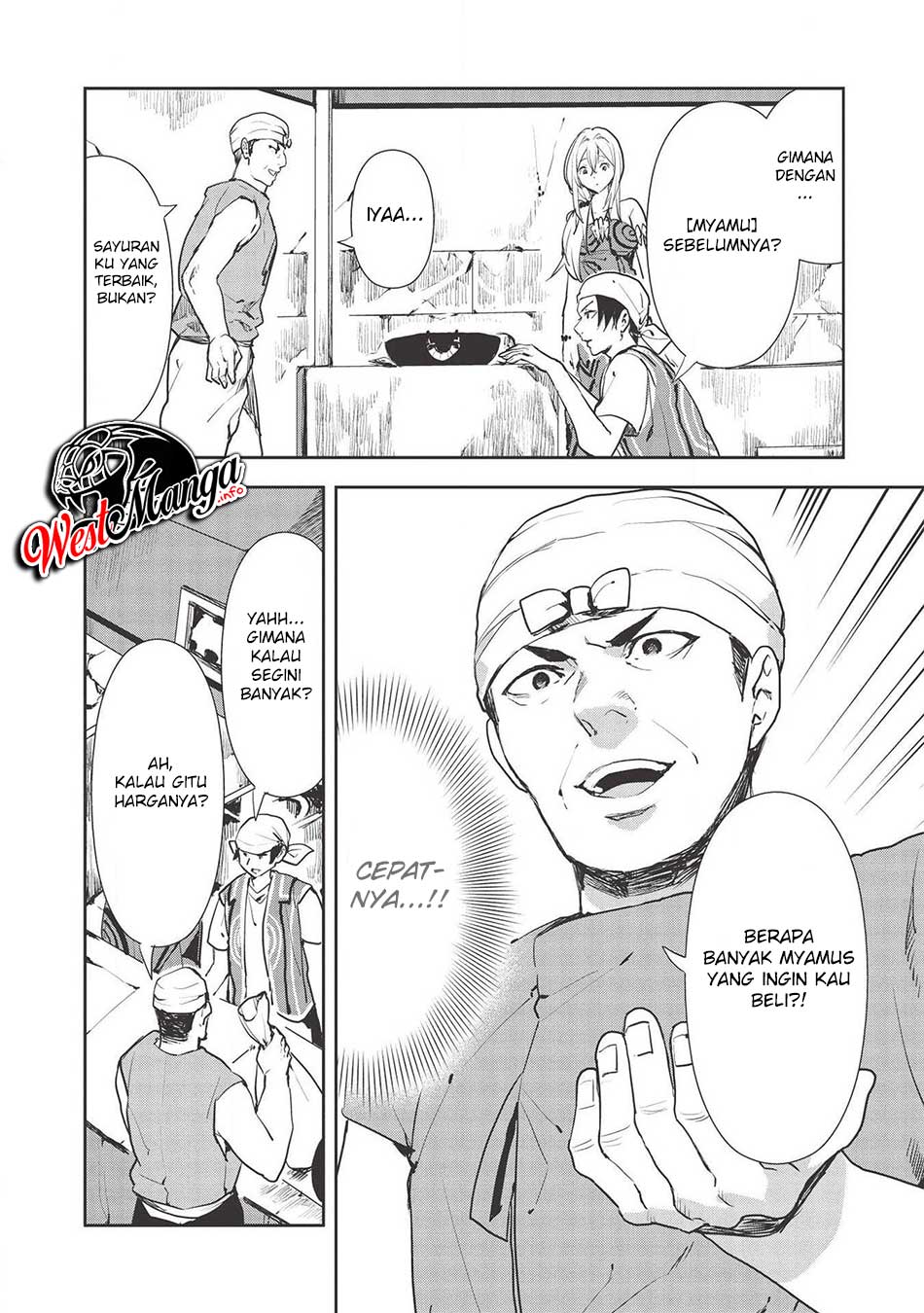 Isekai Ryouridou Chapter 25 Bahasa Indonesia